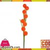 The Florist Orange Artificial Ball on Stick - FL109