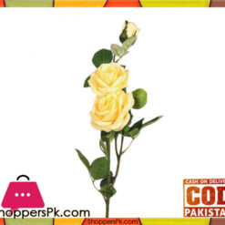 The Florist Yellow Special Rubber Rose on Stick - FL111