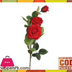 The Florist Red Special Rubber Rose on Stick - FL113