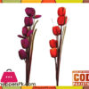 The Florist Multicolored Artificial Tulip Sticks - 2 Pieces - Fl116