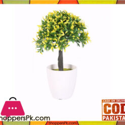 The Florist Yellow Artificial Flower in Melamine Pot - FL5