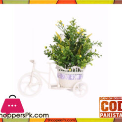 The Florist Multicolored Artificial Flower on Plastic Cart - FL25