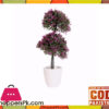 The Florist Purple Artificial Plant with Pot - FL36