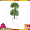 The Florist Green Artificial Plant With Pot - Fl37 1 The Florist Green Artificial Plant With Pot - Fl37