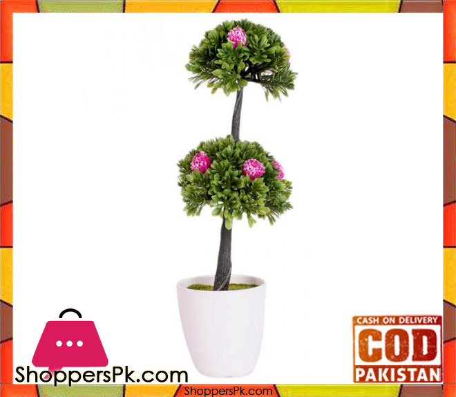The Florist Multicolored Artificial Plant With Pot - Fl39 3 The Florist Multicolored Artificial Plant With Pot - Fl39