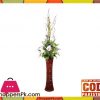 The Florist FLOR4 - Black Lilly Lounge Flower Arrangement With Fibre Vase