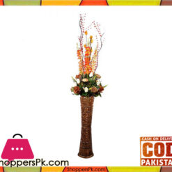 The Florist FLOR8 - Pink Lilly Rose Flower Arrangement With Fibre Vase