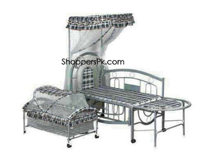 Baby Mettel Cot with Swing