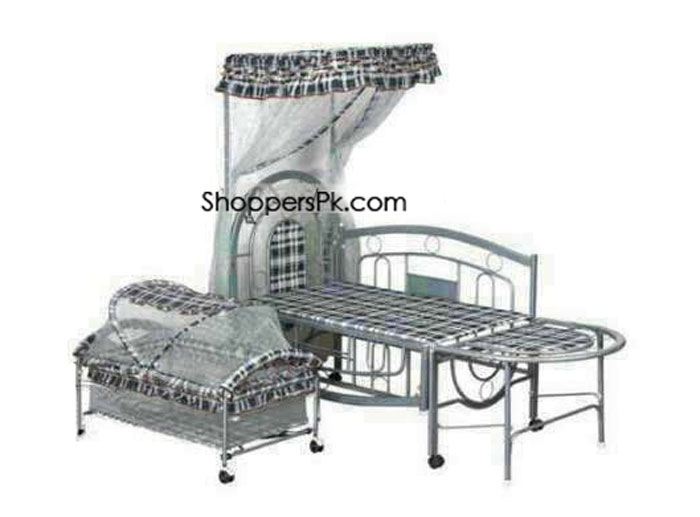 Baby Mettel Cot With Swing