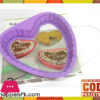 Baking Heart Shape Silicone Pan With Glass Platter
