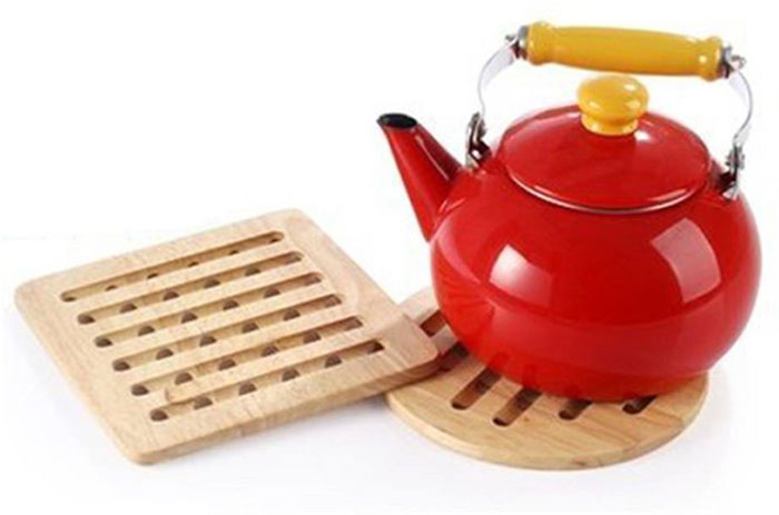 Billi Round Wood Mat 20Cm