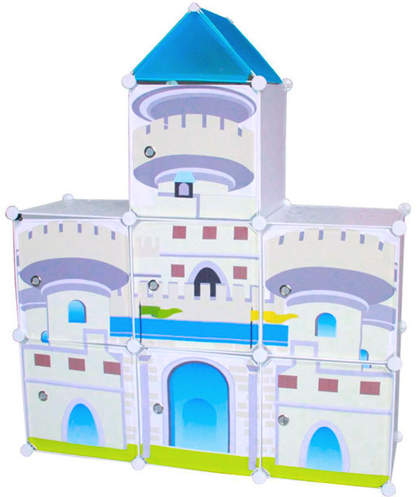 Castle Variety Combination 7 Cube Cabinet