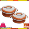 2 Pcs Crown Hotpot Set Chrome Plastic Top