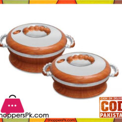 2 Pcs Crown Hotpot  Set Chrome Plastic Top