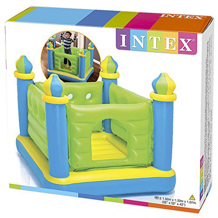 Intex Jump-O-Lene &- x2122; Castle Bouncer - Age 2-7 - 48257