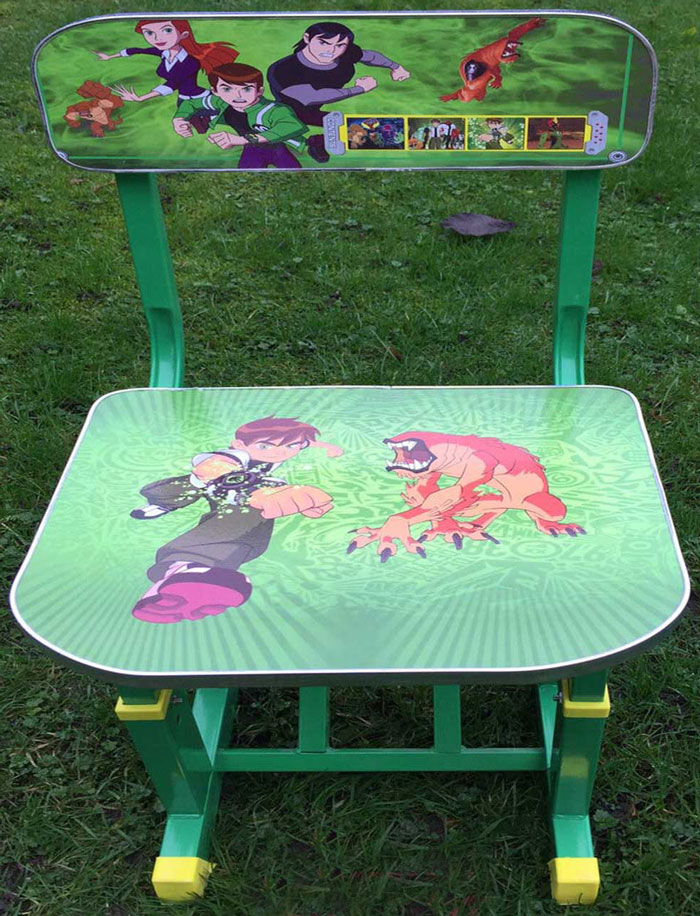 Kids Study Table And Chair Ben 10
