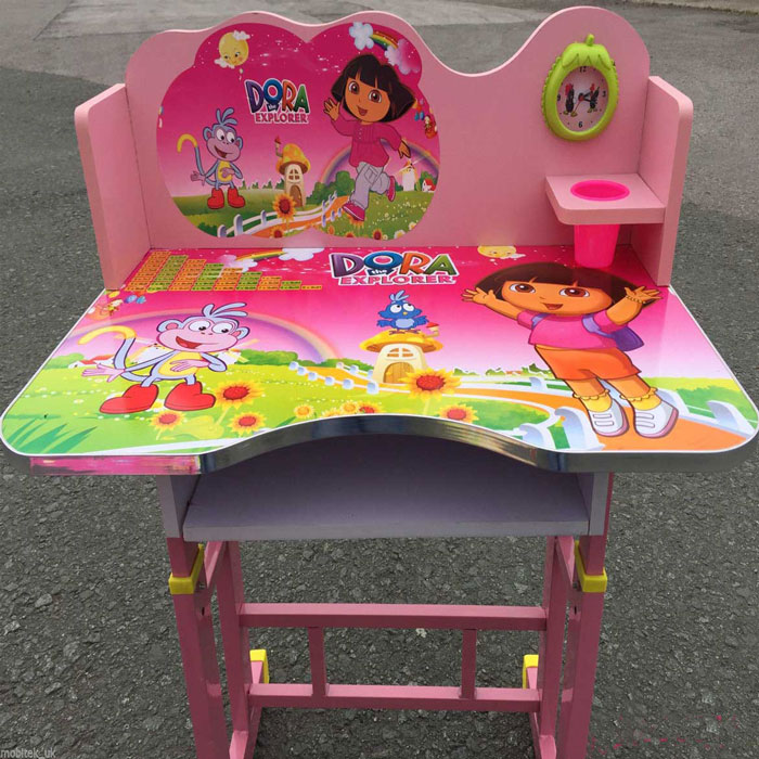 Kids Study Table And Chair Dora