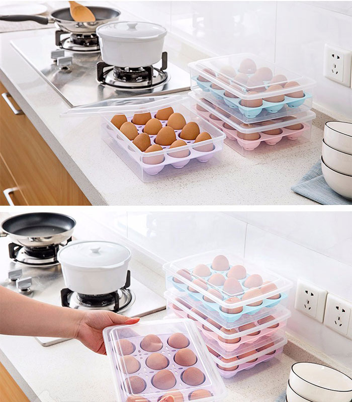 Plastic Egg Storage Boxe Waterproof 12 Egg Organizer 9 Plastic Egg Storage Boxe Waterproof 12 Egg Organizer