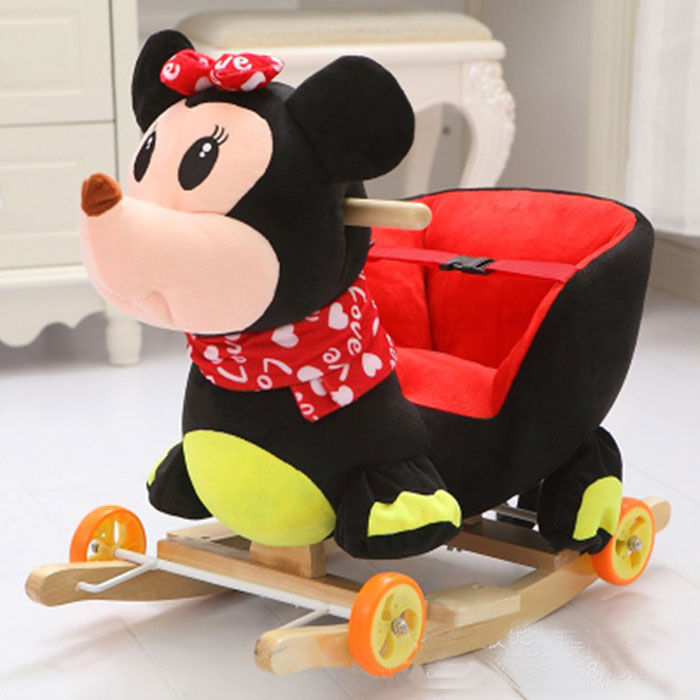 Rocking Plush Chair Minnie Mouse 2-4 Year Kids with Music