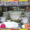 Soup Set 22 Pcs Round White Porcelain Wd-302 2 Soup Set 22 Pcs Round White Porcelain Wd-302