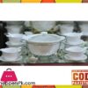 Soup Set 22 Pcs Round White Porcelain