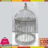 intage Iron White Square Decorative Metal Bird Cage Large