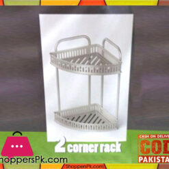 2 Layer Wall Hanging Corner Rack