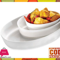 Symphony 3 Pcs Oval Baker Set ES3606