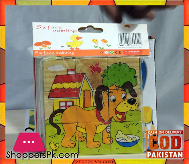 3D Educational Puzzle Six Sides 9 Pcs Wooden Toys Jigsaw Puzzle 3 3D Educational Puzzle Six Sides 9 Pcs Wooden Toys Jigsaw Puzzle