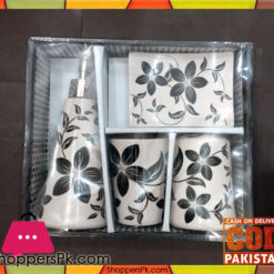 4 Pcs Ceramic Bathroom Set B-0