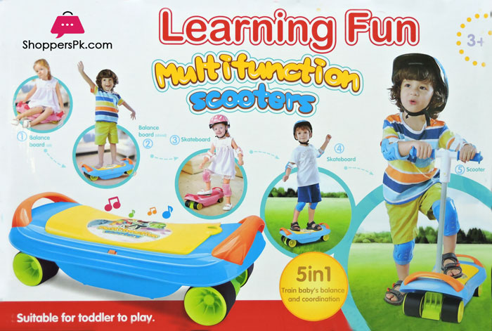 5 in 1 Learning Fun Multifunction Scooters