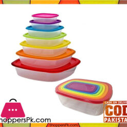 7 Pcs Rainbow Rectangle Storage Box