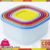 7 Pcs Rainbow Square Storage Box