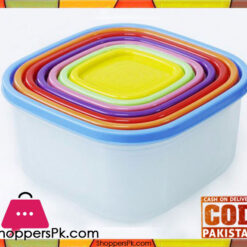 7 Pcs Rainbow Square Storage Box