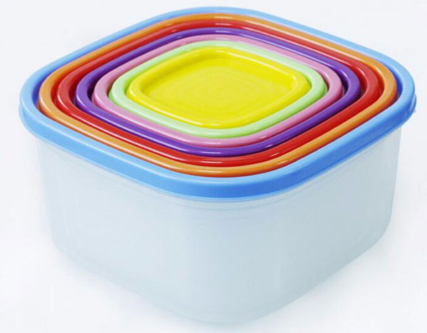 7 Pcs Rainbow Square Storage Box