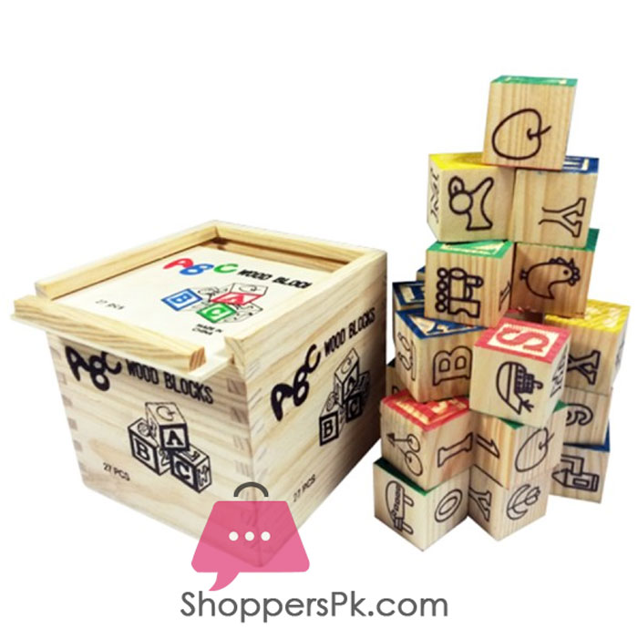 Abc Wood Block 27 Pcs