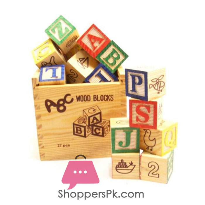 Abc Wood Block 27 Pcs 6 Abc Wood Block 27 Pcs
