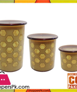 Bita Airtight Plastic Storage Container 3 Pcs Set Round