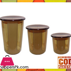 Bita Airtight Plastic Storage Container 3 Pcs Set Round