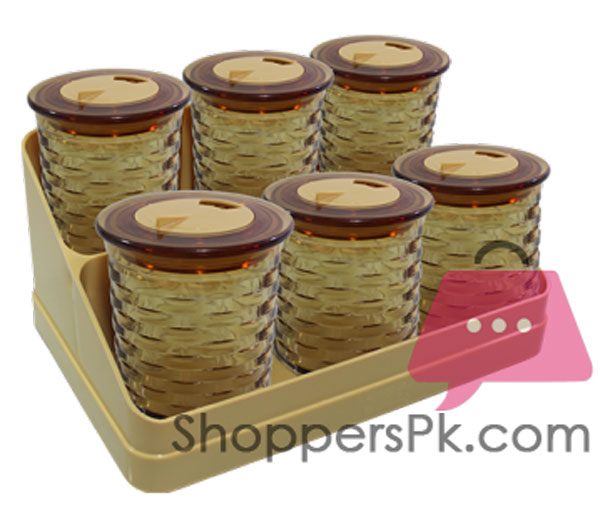 Bita Jar Set 7 Pcs Brick Design 4 Bita Jar Set 7 Pcs Brick Design