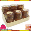 Bita Jar Set 7 Pcs Checkered