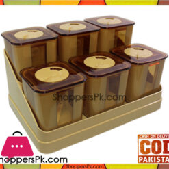 Bita Jar Set 7 Pcs Square