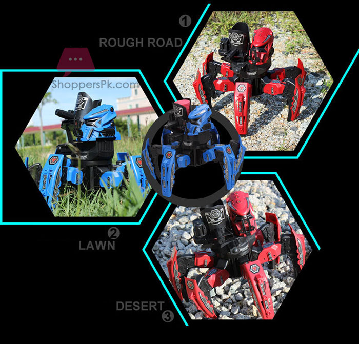 Space Warrior R/C Terrain Fighting Robot 9002-1