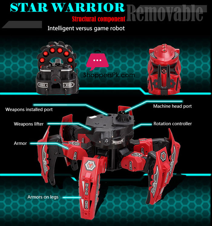Space Warrior R/C Terrain Fighting Robot 9002-1