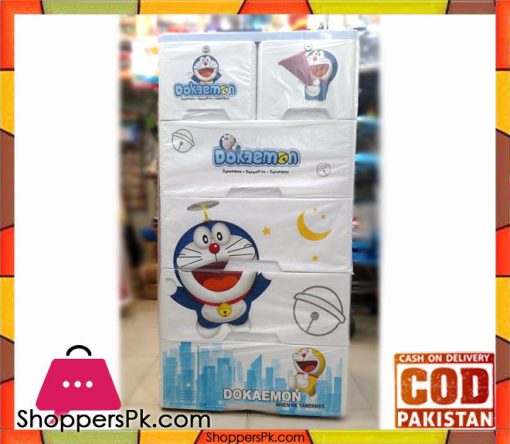 Doraemon Baby Clothes Storage Drawer Plastic