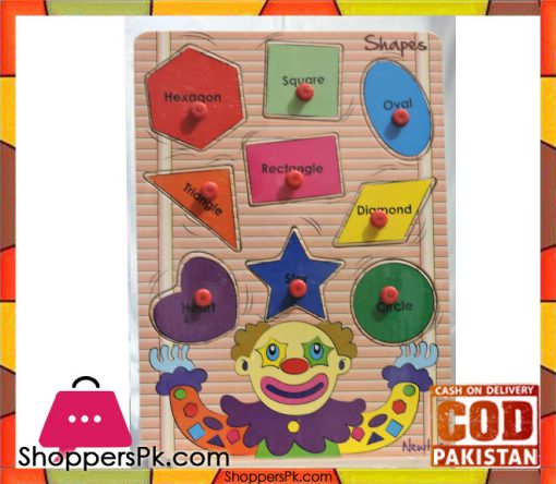 Early Educational Wooden Puzzle Toy Shapes
