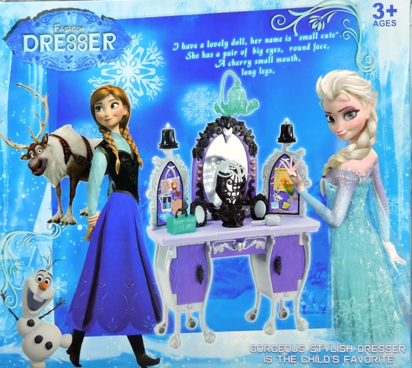 Frozen Dressing Play Set With Doll