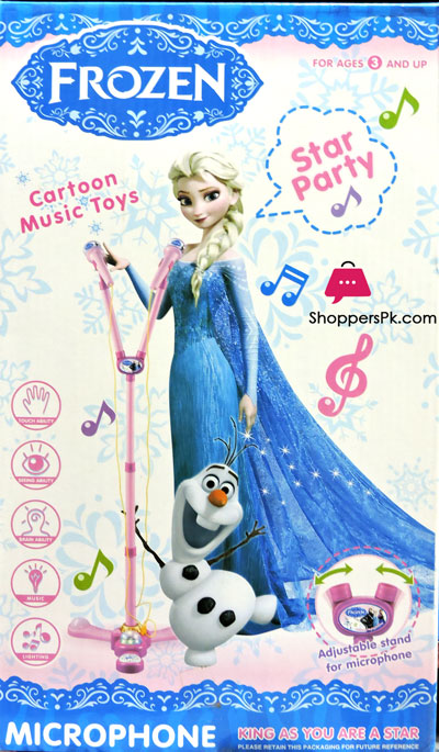Frozen Microphone Music &Amp; Sound Light