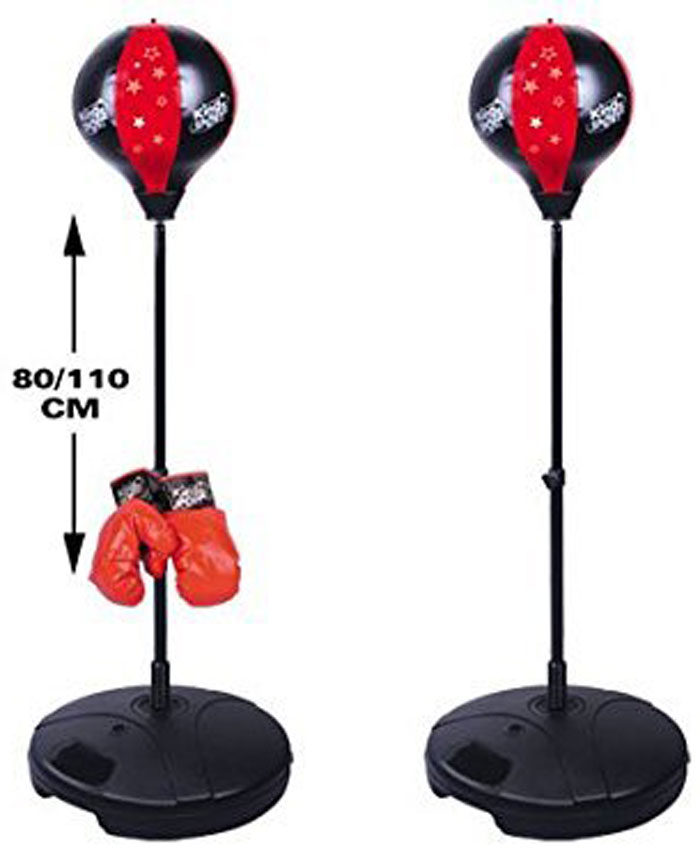 King Sport Boxing Punching Bag With Gloves Punching Ball For Kids