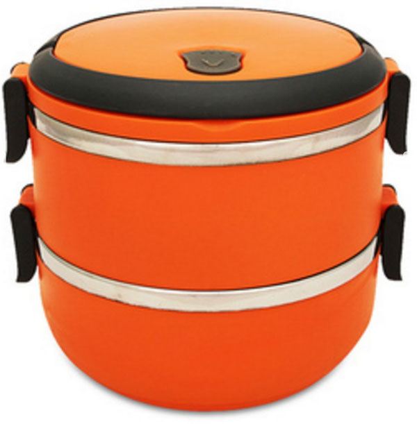 Lunch Box 2 Tier Insulated Tiffin Box with Vaccum Seal
